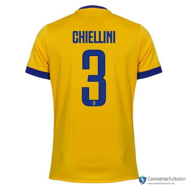 Camiseta Juventus Segunda equipo Chiellini 2017-18
